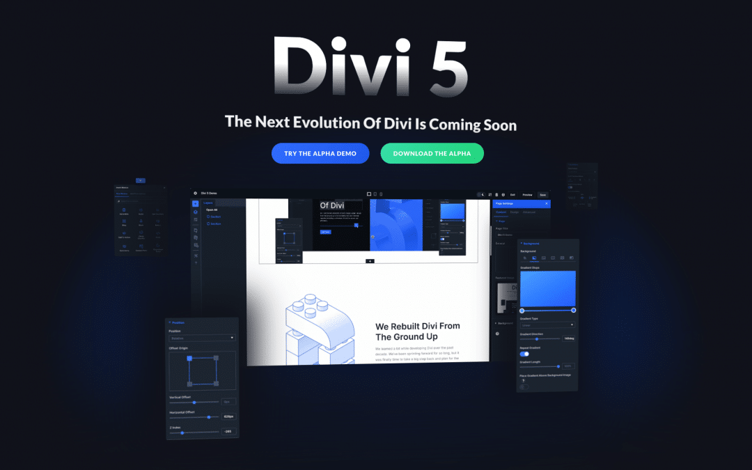 Divi 5 – The Future